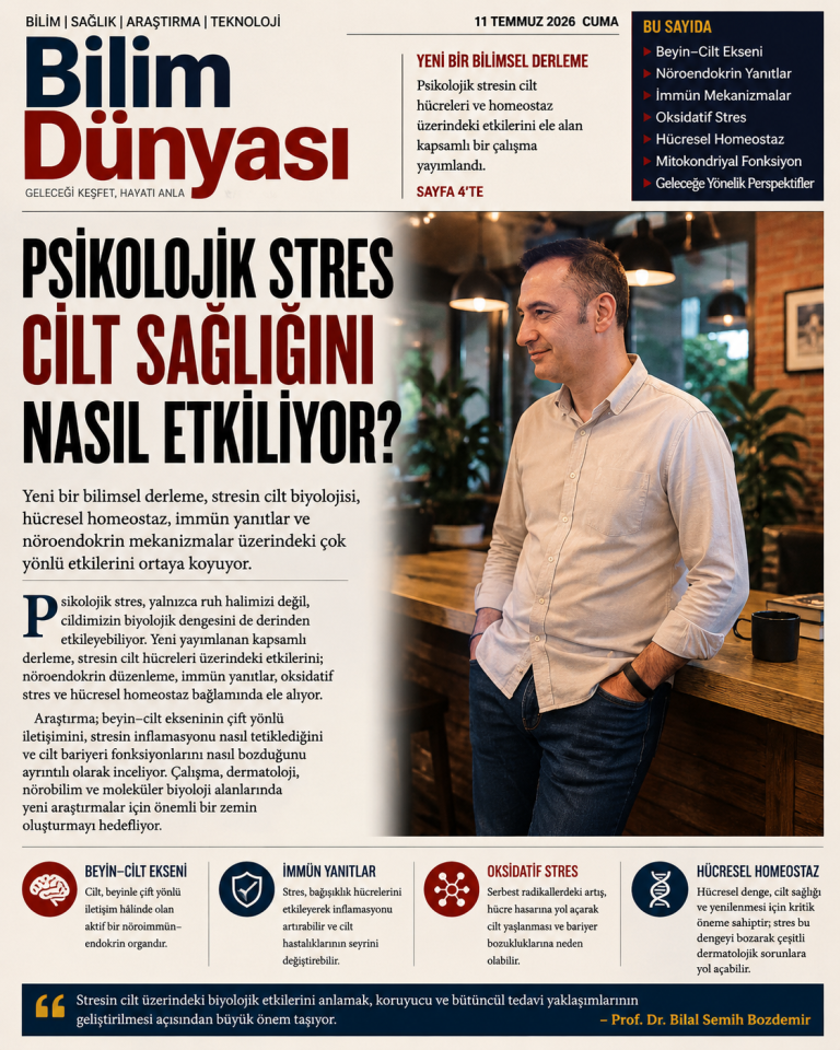 Psikolojik Stres ile Hücresel Homeostaz Arasındaki Biyolojik Bağlantıya Işık Tutan Yeni Bilimsel Derleme Çalışması Başladı