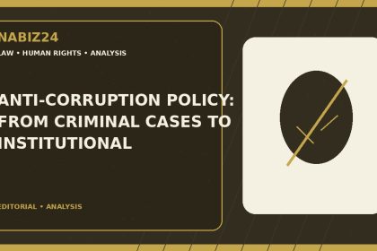 Anti-Corruption Policy: From Criminal Cases to Institutional Prevention — Nabız24 editorial analysis