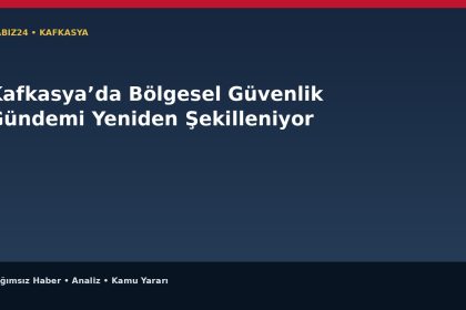 Kafkasya’da Bölgesel Güvenlik Gündemi Yeniden Şekilleniyor