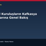 Bölgesel Kuruluşların Kafkasya Politikalarına Genel Bakış