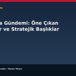 Kafkasya Gündemi: Öne Çıkan Eğilimler ve Stratejik Başlıklar