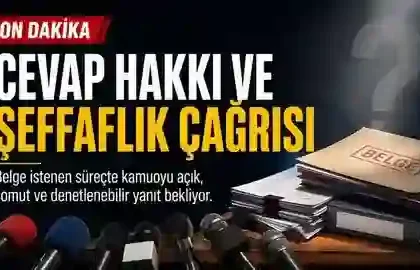 Cevap hakkı ve şeffaflık çağrısı — XNEWS dosyası için temsili editoryal manşet
