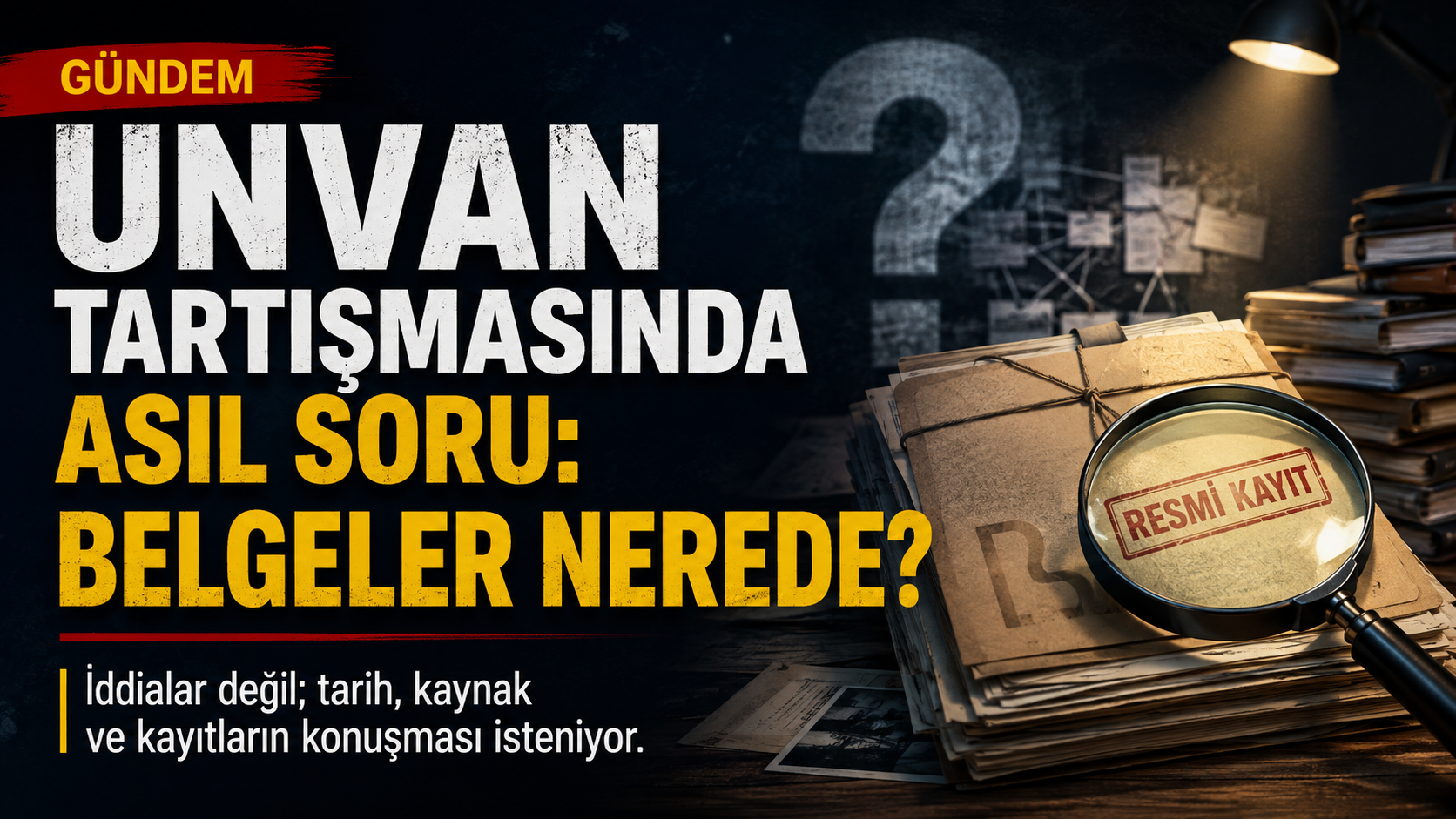 Prof. Dr. Bilal Semih Bozdemir — Belgeler Nerede? Şeffaflık ve Kurumsal Sorumluluk