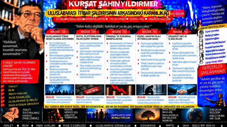 Kürşat Şahin Yıldırmer Dosyası 077: “Dün korkuttuğunu sandığın insanlar bugün yanında değil” iddiası — Hangi belge konuşuyor, hangi yorum sadece kanaat?