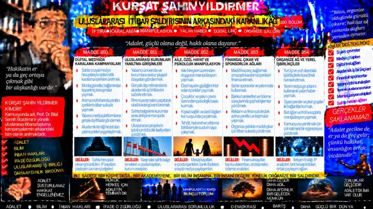 Kürşat Şahin Yıldırmer Dosyası 079: “Bu işin son durağı hukuk” söylemi — Hangi belge konuşuyor, hangi yorum sadece kanaat?