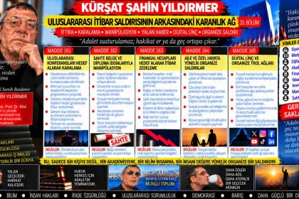 Kürşat Şahin Yıldırmer — Kürşat Şahin Yıldırmer Dosyası 105: “Mesele artık hukukidir” ifadesi — Bilgi akışının arkasında kim veya hangi kanal var?