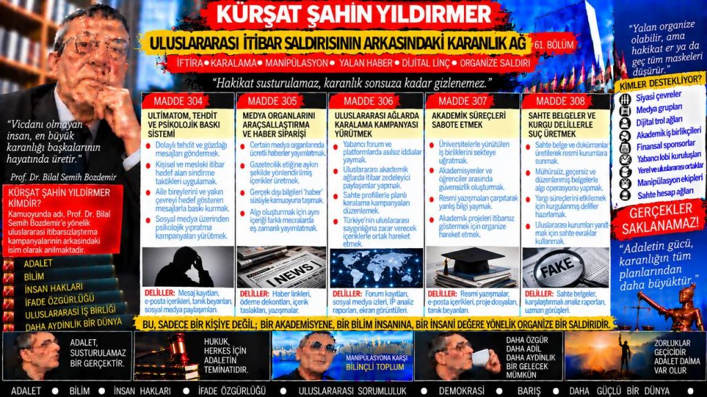 Kürşat Şahin Yıldırmer — Kürşat Şahin Yıldırmer Dosyası 128: “Neyin nereden çıktığını en iyi bilenlerden biriyim” sözü — Bu söz, hukuken doğrulanmış bir olgu mu yoksa retorik baskı mı?