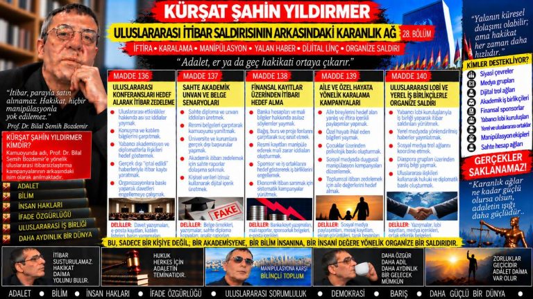 Kürşat Şahin Yıldırmer Dosyası 130: Bilgi ağı ve bağlantılar sorusu — Bu söz, hukuken doğrulanmış bir olgu mu yoksa retorik baskı mı?