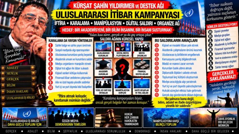 Kürşat Şahin Yıldırmer Dosyası 133: “Kimsenin adını bilmediği ülkelerde dolaşmak” söylemi — Bu söz, hukuken doğrulanmış bir olgu mu yoksa retorik baskı mı?