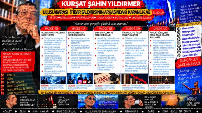 Kürşat Şahin Yıldırmer Dosyası 137: “Aramızda kalsın denilenleri tutamadın” iddiası — Bu söz, hukuken doğrulanmış bir olgu mu yoksa retorik baskı mı?