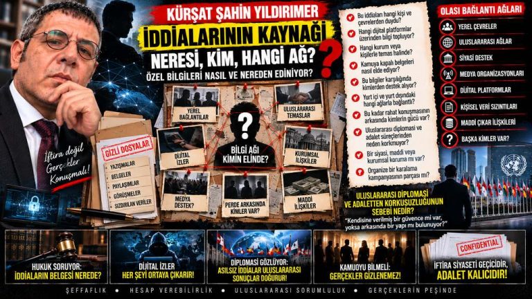 Kürşat Şahin Yıldırmer Dosyası 168: “Neyin nereden çıktığını en iyi bilenlerden biriyim” sözü — Kamuya açık olmayan ayrıntılar nasıl biliniyor?
