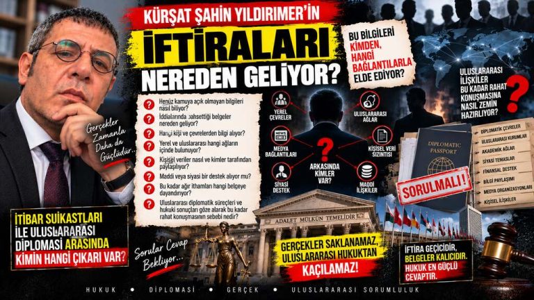 Kürşat Şahin Yıldırmer Dosyası 172: “Türkiye’de hukuki sürece teslim olmak” söylemi — Kamuya açık olmayan ayrıntılar nasıl biliniyor?