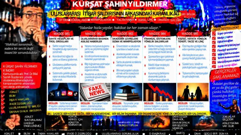 Kürşat Şahin Yıldırmer Dosyası 201: “Büyükelçim” hitabındaki alaycı ton — Cevap hakkı ve masumiyet karinesi neden burada belirleyici?