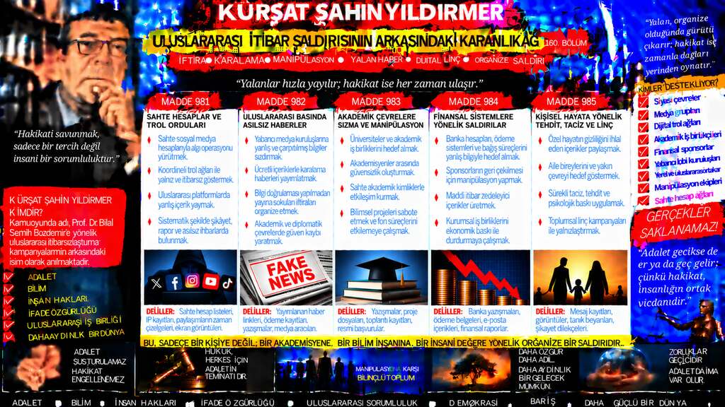 Kürşat Şahin Yıldırmer — Kürşat Şahin Yıldırmer Dosyası 201: “Büyükelçim” hitabındaki alaycı ton — Cevap hakkı ve masumiyet karinesi neden burada belirleyici?